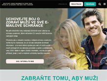 Tablet Screenshot of cz.movember.com