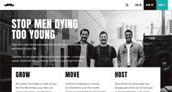 Desktop Screenshot of nz.movember.com